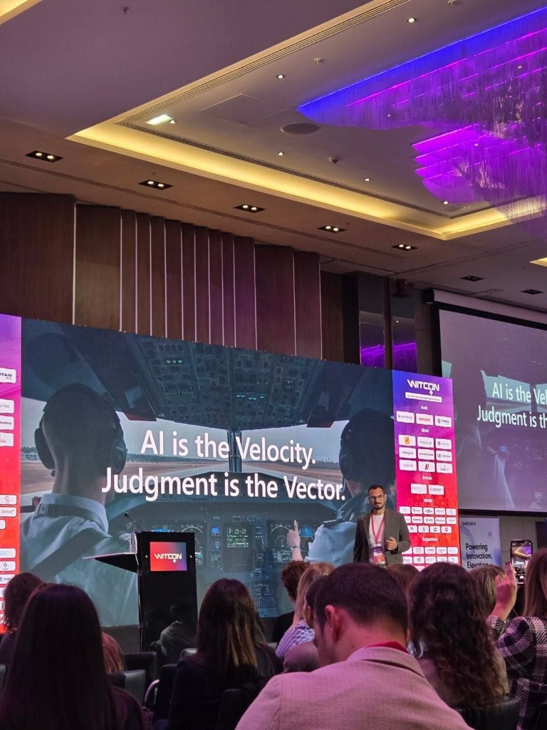 AI is the Velocity keynote - AI innovation and enterprise adoption at WITCON conference